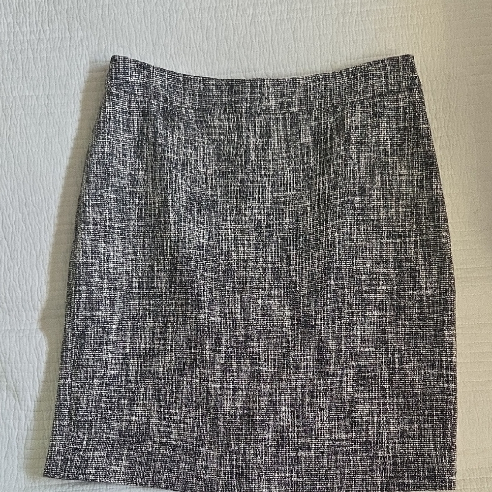 Kate Spade Black and White Pencil Skirt